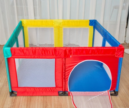 Colorful Kids Playpen with Balls & Learning Mat