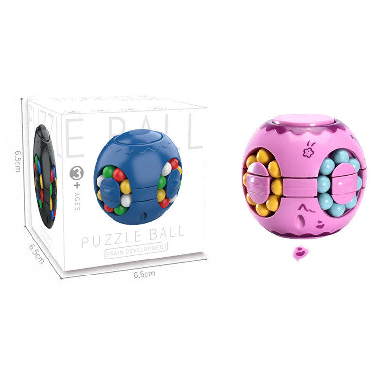 Colorful Rotating Puzzle Ball Fidget Toy