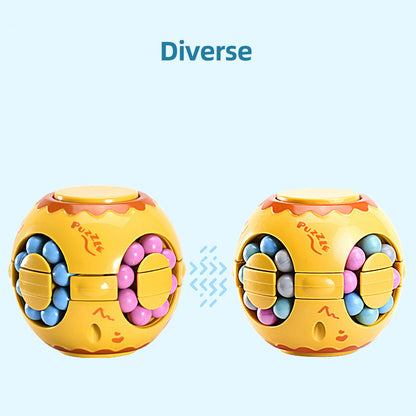 Colorful Rotating Puzzle Ball Fidget Toy