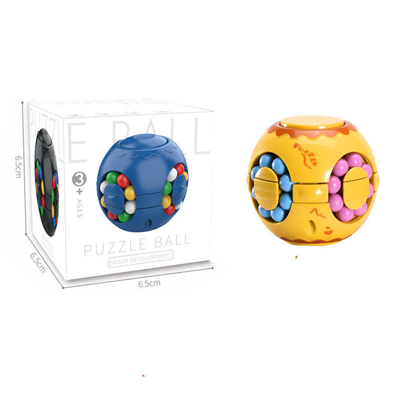 Colorful Rotating Puzzle Ball Fidget Toy