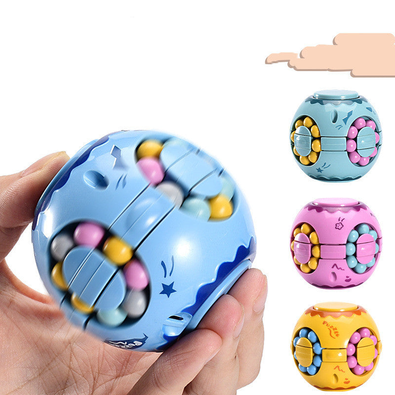 Colorful Rotating Puzzle Ball Fidget Toy