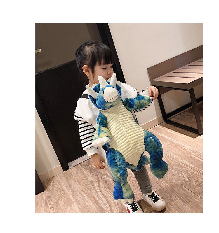 Plush Dinosaur Backpack for Kids & Teens