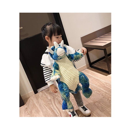 Plush Dinosaur Backpack for Kids & Teens