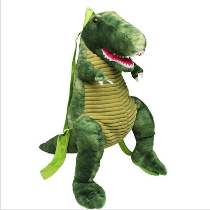 Plush Dinosaur Backpack for Kids & Teens
