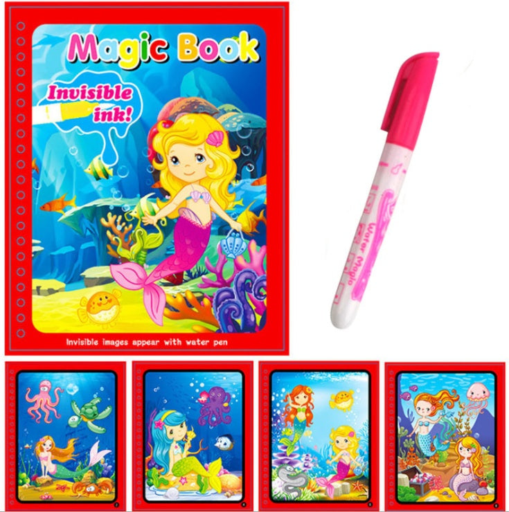 Children's Creative Magic Water Painting Book