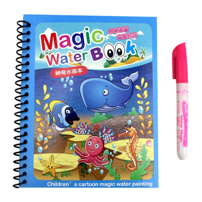 Children's Creative Magic Water Painting Book