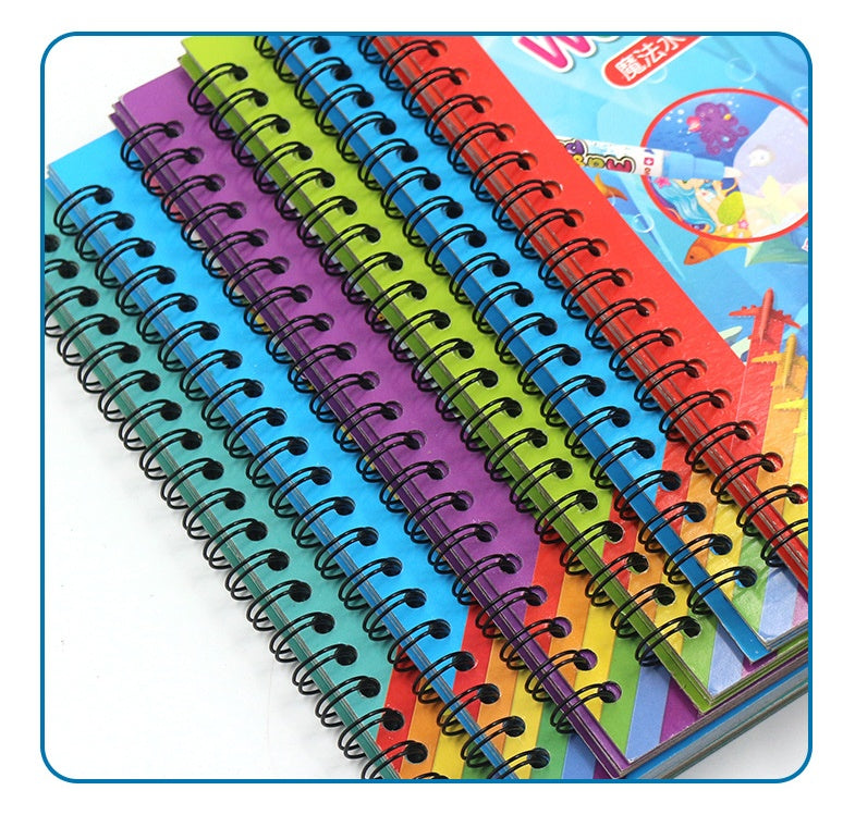 Children's Creative Magic Water Painting Book