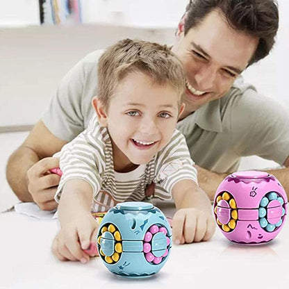 Colorful Rotating Puzzle Ball Fidget Toy
