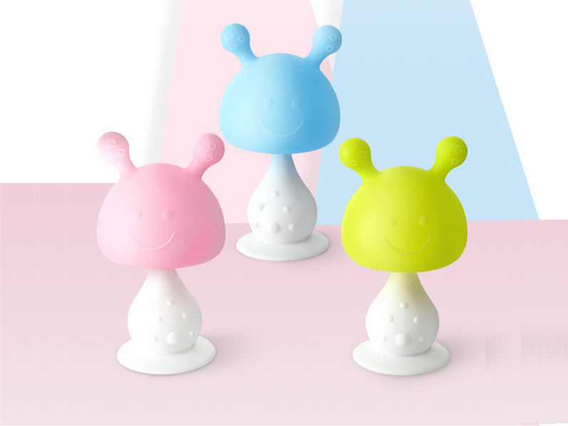 Silicone Baby Rattle Teether – Soft & Safe