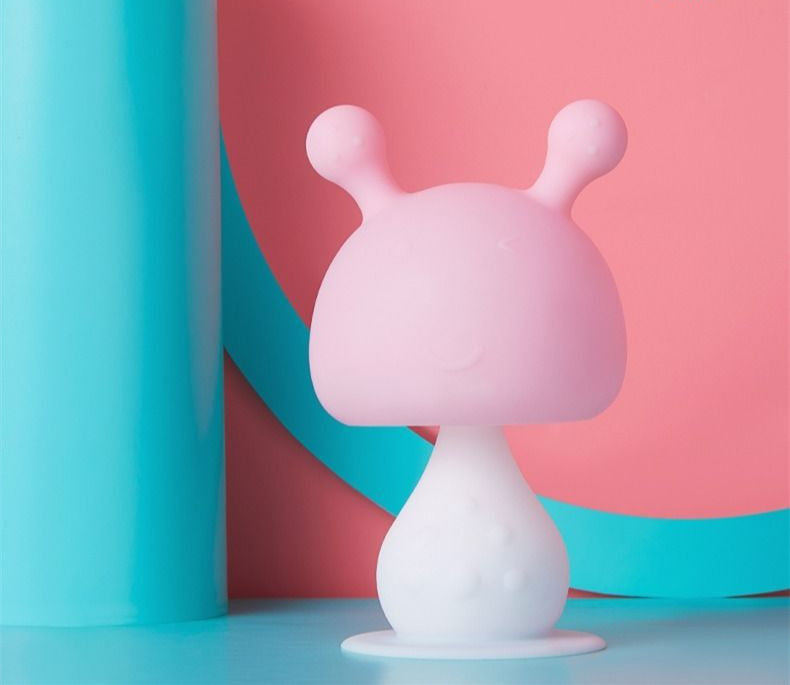 Silicone Baby Rattle Teether – Soft & Safe