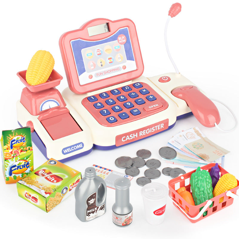 Multifunctional Cash Register Toy For Children