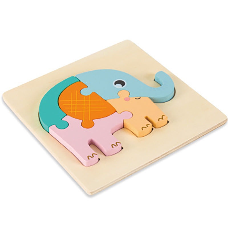 Three Dimensional Animal Cartoon Puzzle