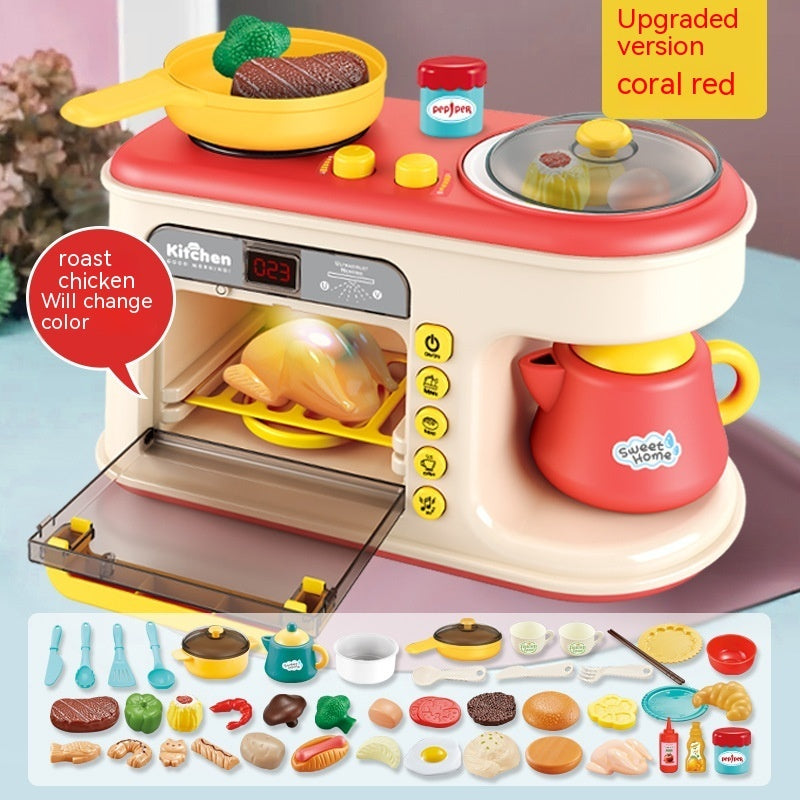 Children's Kitchen Breakfast Machine Toys For Kids