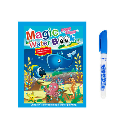 Children's Creative Magic Water Painting Book