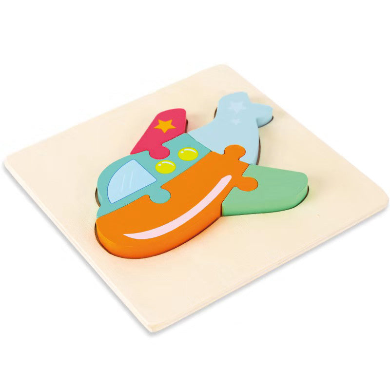 Three Dimensional Animal Cartoon Puzzle
