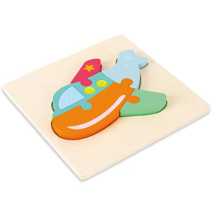 Three Dimensional Animal Cartoon Puzzle
