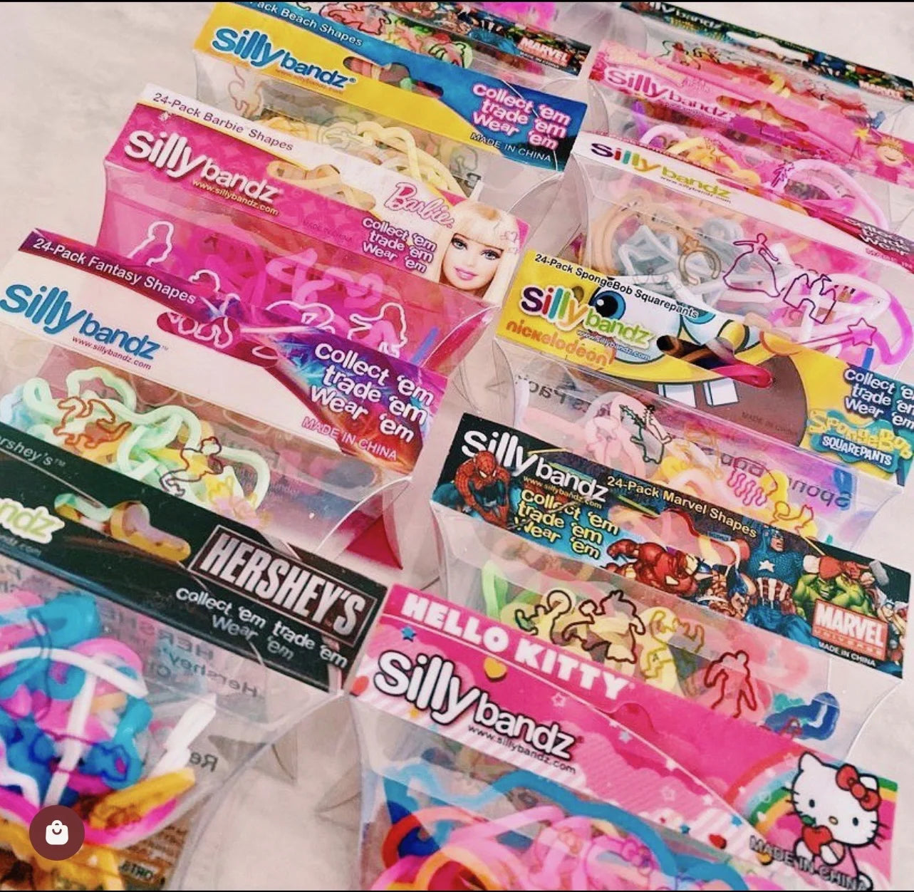 Hello Kitty Assorted Rubber Bracelets - Pack of 24