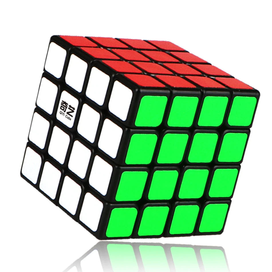 Qiyi Yuan S 4X4 V2 Speed Cube 4X4X4 Puzzle Speed Magic Cube 4Layers Speed Cube Professional Puzzle Toy for Children Kids Gift