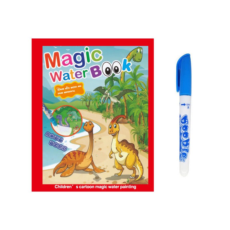 Children's Creative Magic Water Painting Book