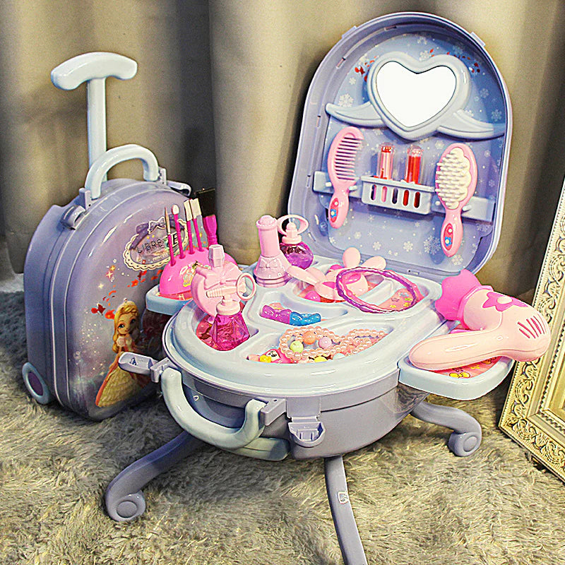 Global Travel Dollhouse Kit with Vanity