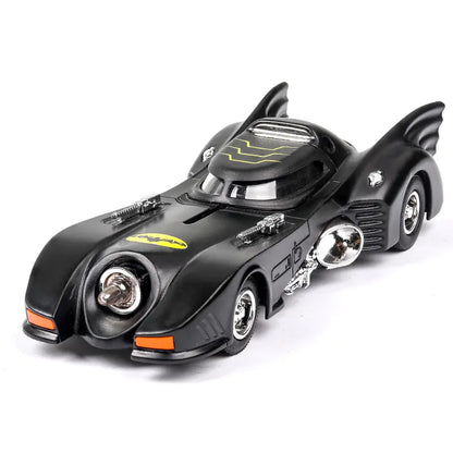 Batmobile Diecast Car Toy – Sleek Pullback Action Ride