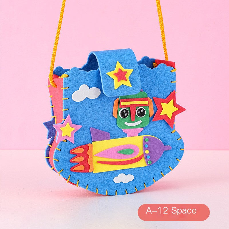 Eva Children DIY Handmade Toy Material Bag