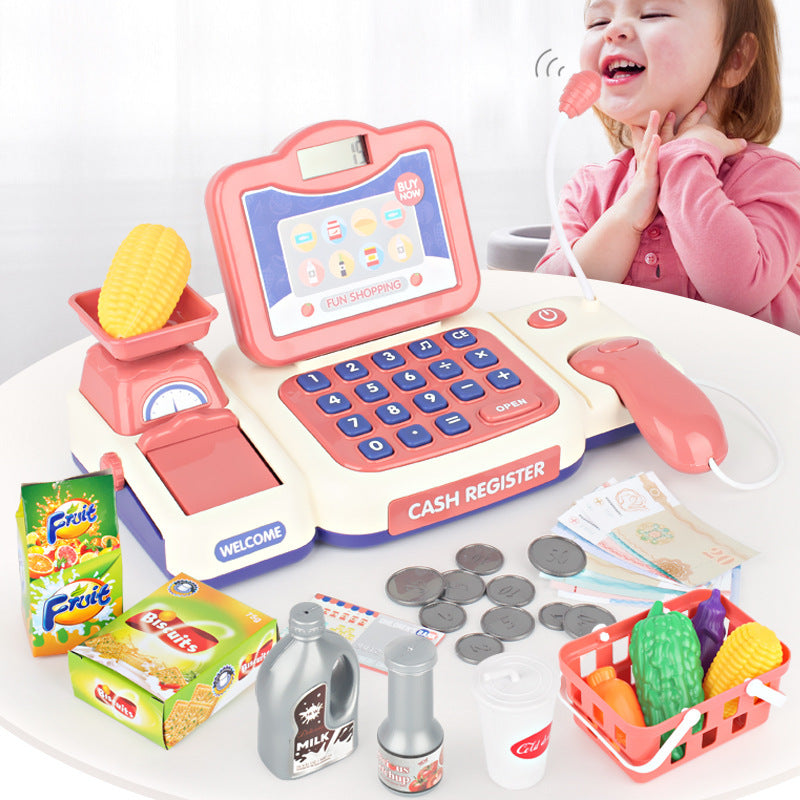 Multifunctional Cash Register Toy For Children