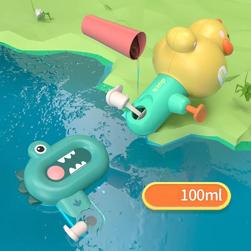 Cartoon Water Gun Toy | Cute & Fun Splash Play