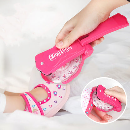 Kids Hair Bling Tool with Glitter Gems