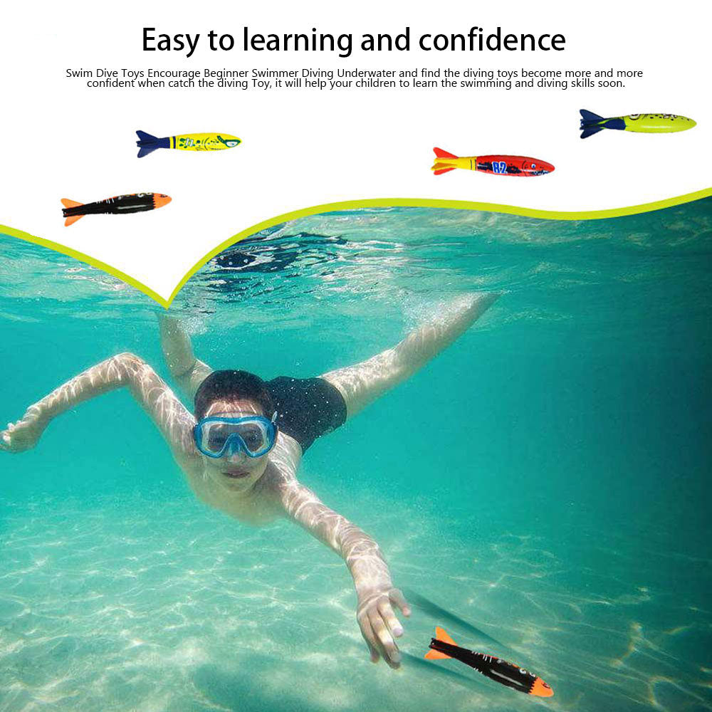 Swimming Pool Diving Underwater Toy Set For Kids