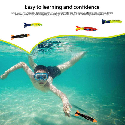 Swimming Pool Diving Underwater Toy Set For Kids