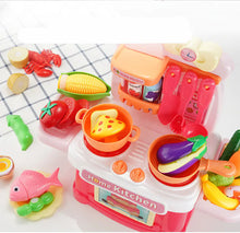 Deluxe Kitchen Playset for Kids with Food & Utensils