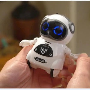 Children's Interactive Mini Pocket Dancing Robot Toy