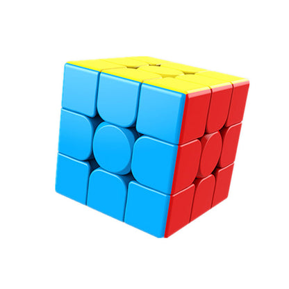 3X3X3 Magic Cube Stickerless Cube Puzzle Professional Speed Cubes Educational Toys for Students Learning Puzzle Cubes Toys