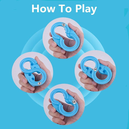 Magnetic Steel Ball Maze Handheld Brain Teaser for Kids & Adults