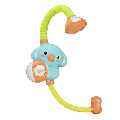 Splashtime Elephant & Duck Shower Bath Toy with 360° Sprinkler Fun
