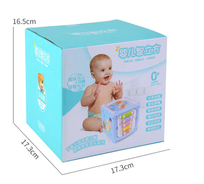 6-in-1 Musical Activity Cube Toy for Toddlers
