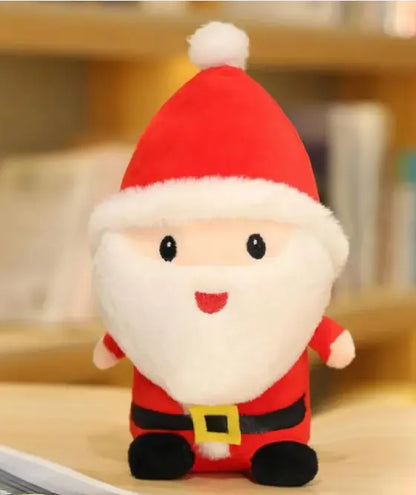 Santa & Elk Holiday Plush