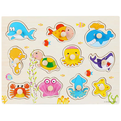 Montessori Kids' Shape & Number Puzzle