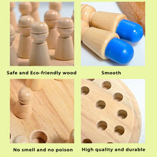 Creative Montessori Wooden Games - Memory & Color Skills