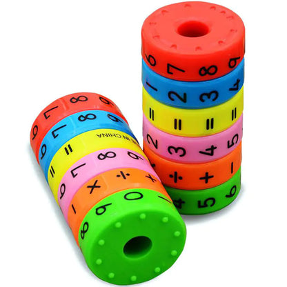 Magnetic Math Learning Discs – Number Counting Toys