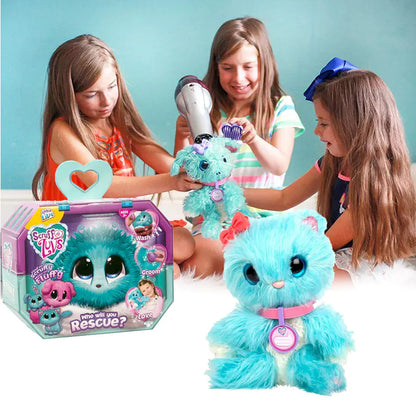 Snuggle Splash Plush Cat for Kids