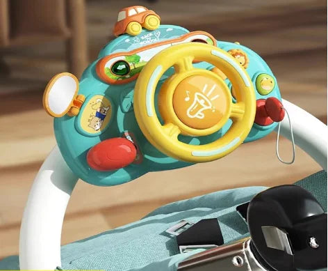 Kids Steering Wheel Toy | Lights, Sounds & Driving Fun