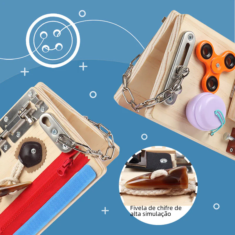 Folding Explorer Board for Kids - Montessori Fun