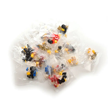 24Pcs Mini Building Block Figures – Police, Fire & More