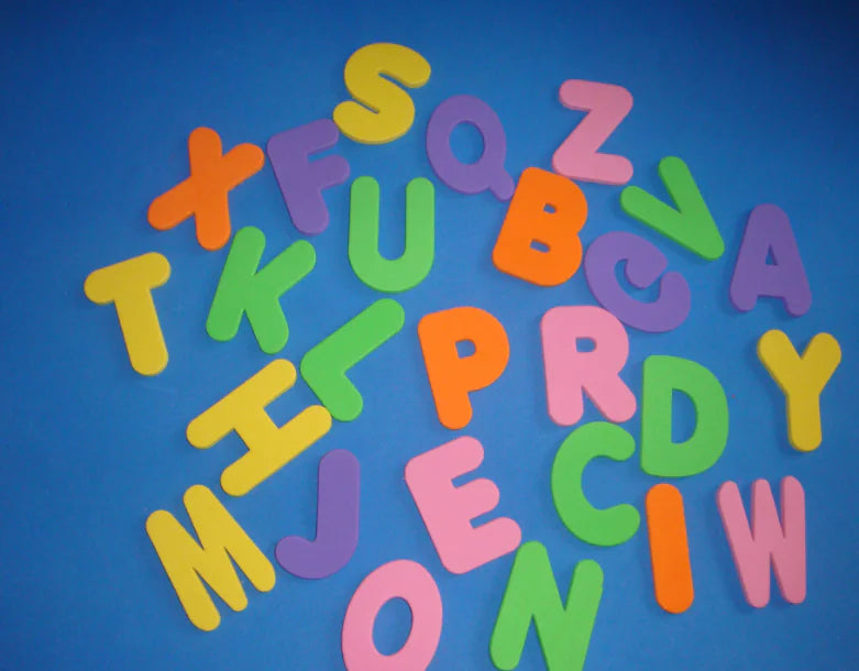 EVA Kids' Bath Alphabet & Number Set