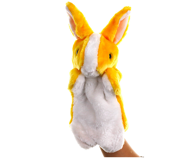 Charming Bunny Hand Puppet for Kids