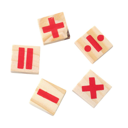 Montessori Math Manipulatives Wooden Counting Sticks for Kids
