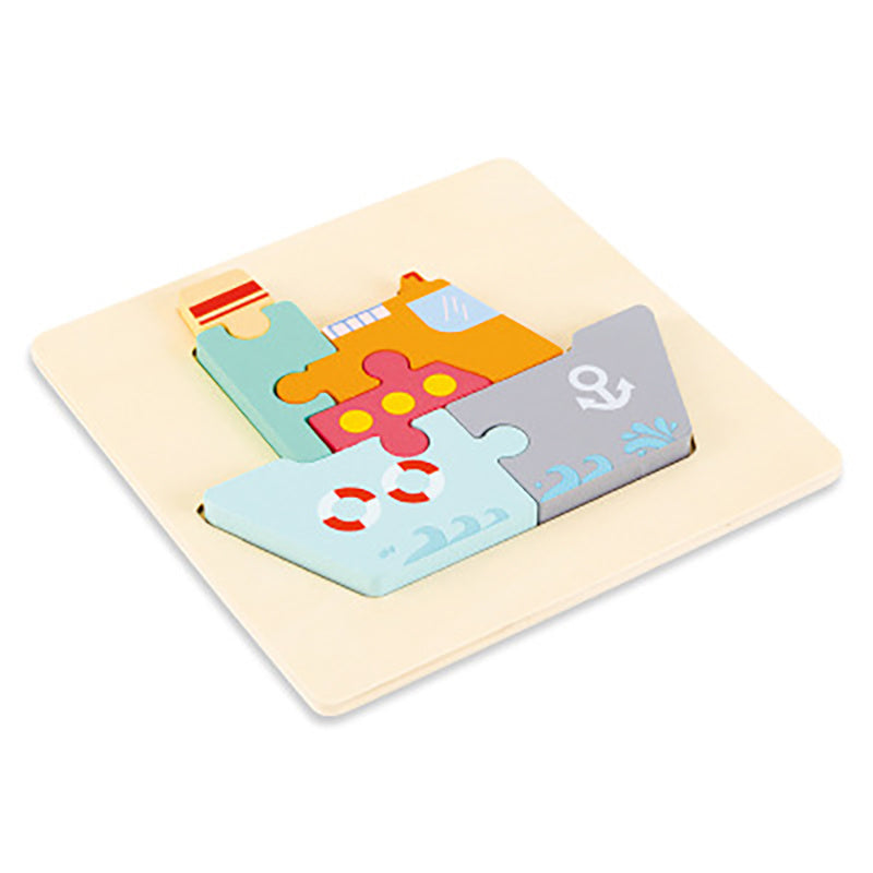 Three Dimensional Animal Cartoon Puzzle