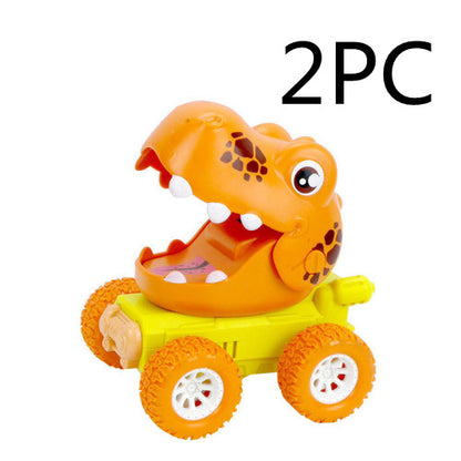 Dinosaur Monster Pull Back Car Toy For Kids